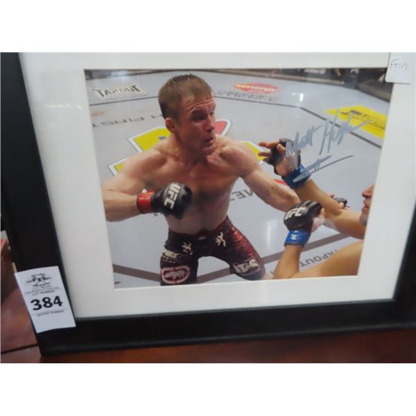 Framed Print Signed Matt Hughes