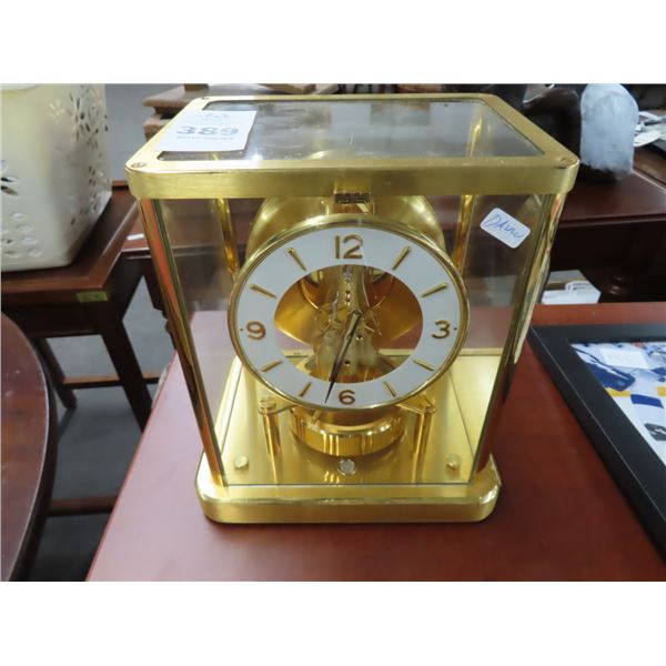 Atmos Swiss Made Clock In Glass Display