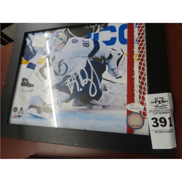 Tampa Bay Lightning # 80 Framed Print