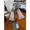 Image 2 : Art Glass Shaded Tulip Lamp