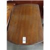 Image 2 : Mahogany 1 Drawer Drop Leaf Table
