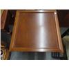 Image 2 : Mahogany Brass Trim Side Table