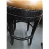 Image 4 : Leather /Mocha Swivel Stools (4)