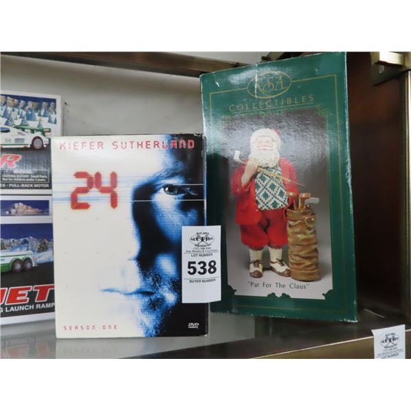 Santa Golfer,  24  DVD