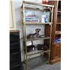 Image 3 : Brass/Glass 5 Shelf Display