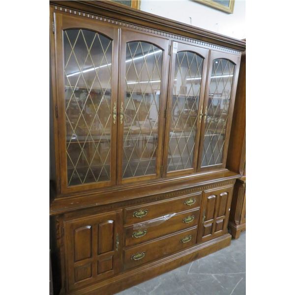 Mahogany China Cabinet