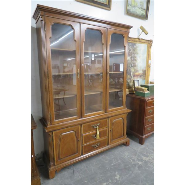 Mahogany China Cabinet