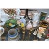 Image 3 : Lot of Figurines, Painted Pitchers, Cups & Saucers