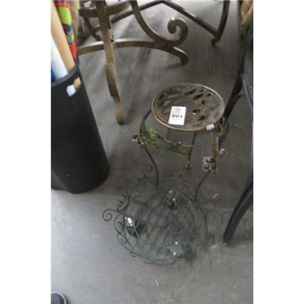 Metal Plant Stand, Plant Dolly & Easel