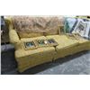 Image 1 : Harden Gold Cloth Floral Sofa