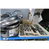 Image 2 : Lot of Pots & Pans and Flatware