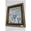 Image 1 : Gold Guilded Framed Print - 26" x 23"