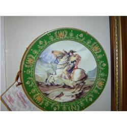 set of three Limoges napoleon scene plates #2278190