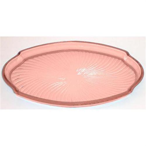 Tiffin MILADY Pink Satin Glass Vanity Tray 2289725