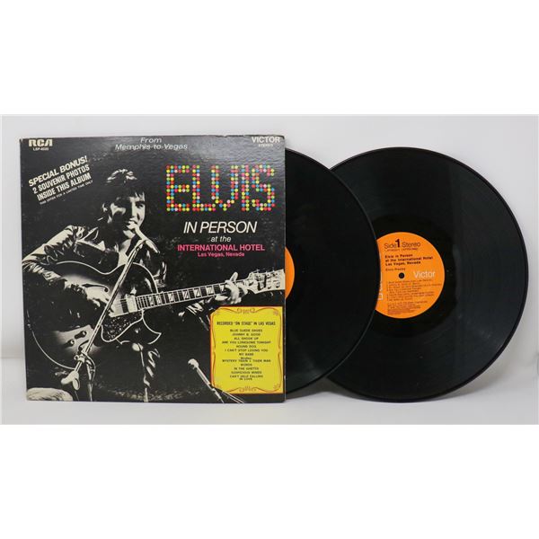 ELVIS IN PERSON LAS VEGAS LSP-6020 WITH ALL