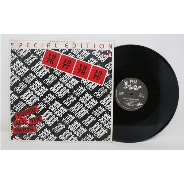 FOUND ALL THE PARTS CHEAP TRICK 1980 12EXP-300