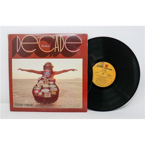 DECADE NEIL YOUNG 1976 3 LPS 3RS 2257