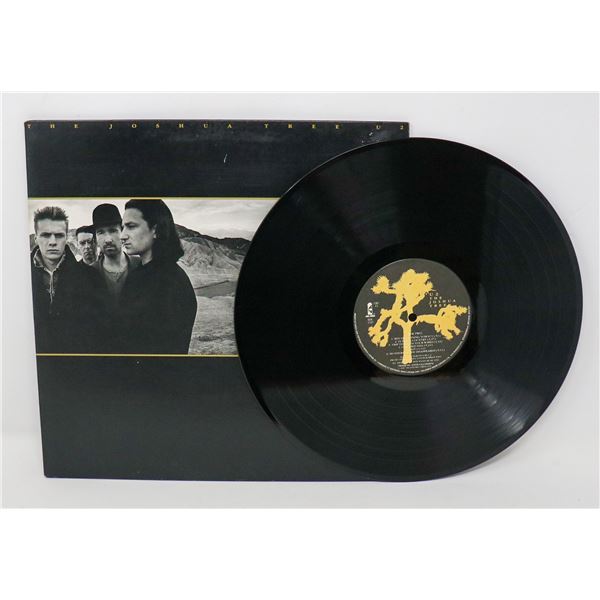 THE JOSHUA TREE U2 1987 ISX 1127 WITH POSTER