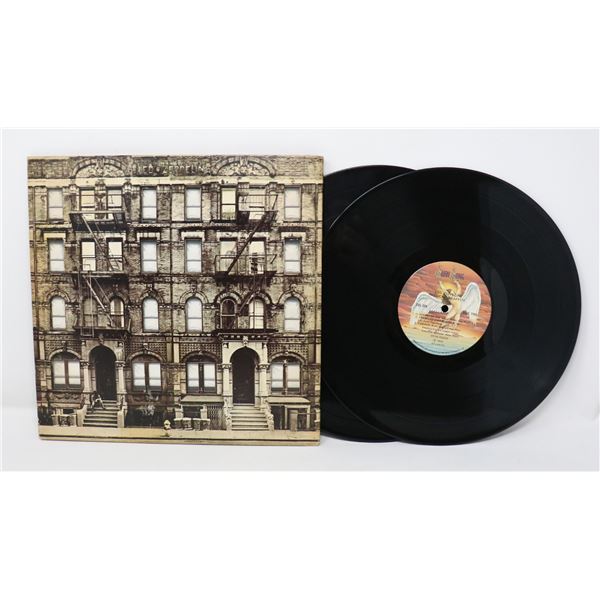 PHYSICAL GRAFFITI LED ZEPPELIN 1975 2SS 200