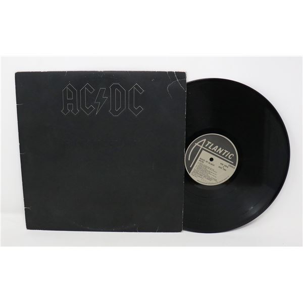 BACK IN BLACK ACDC 1980 XSD 16018