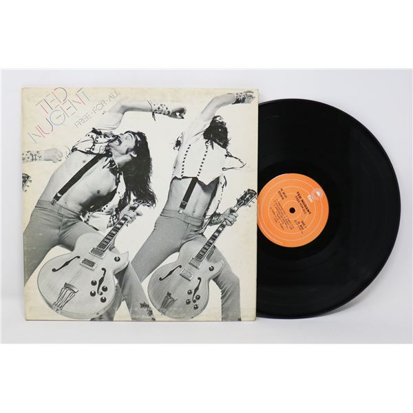 FREE FOR ALL TED NUGENT 1976 PE 34121
