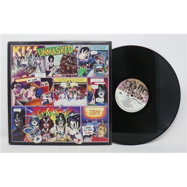 UNMASKED KISS 1980 NBLP-7225