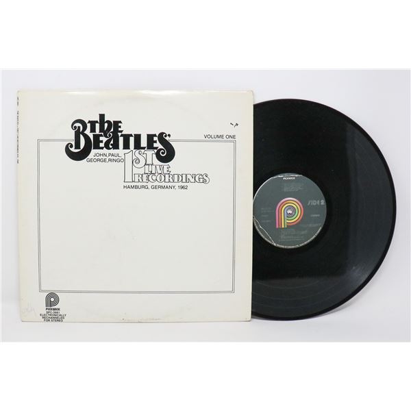 THE BEATLES 1ST LIVE RECORDINGS VOL.1 1979