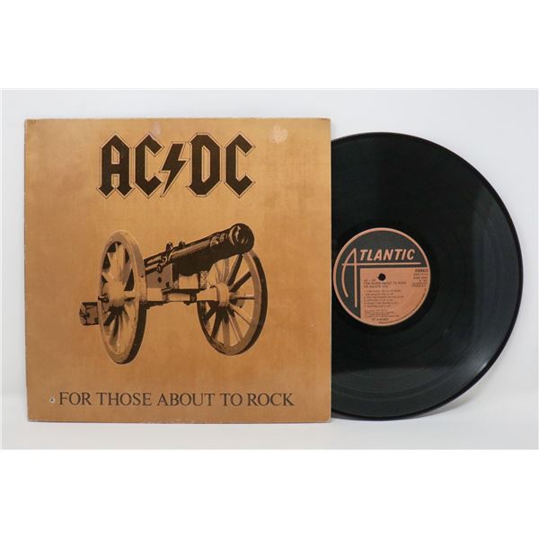 FOR THOSE ABOUT TO ROCK ACDC 1981 XSD 1111