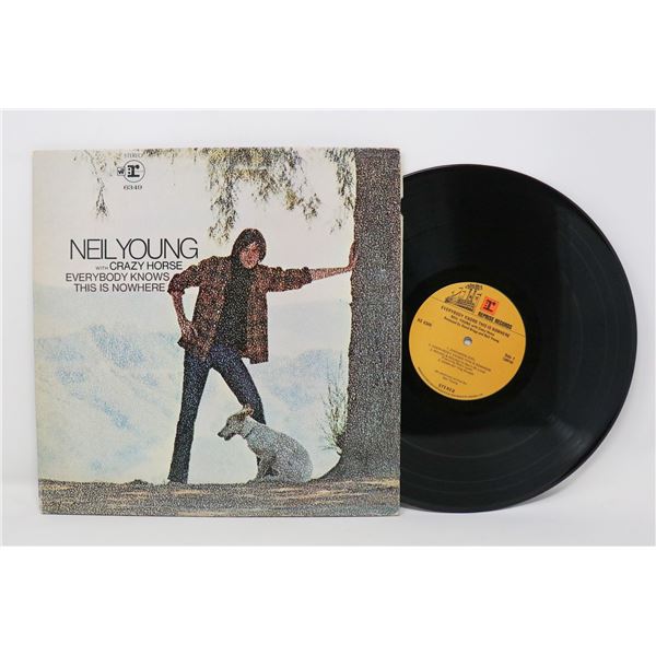 EVERYBODY KNOWS THIS IS NOWHERE NEIL YOUNG RS