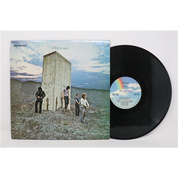 WHO'S NEXT THE WHO 1971 MCA-37217