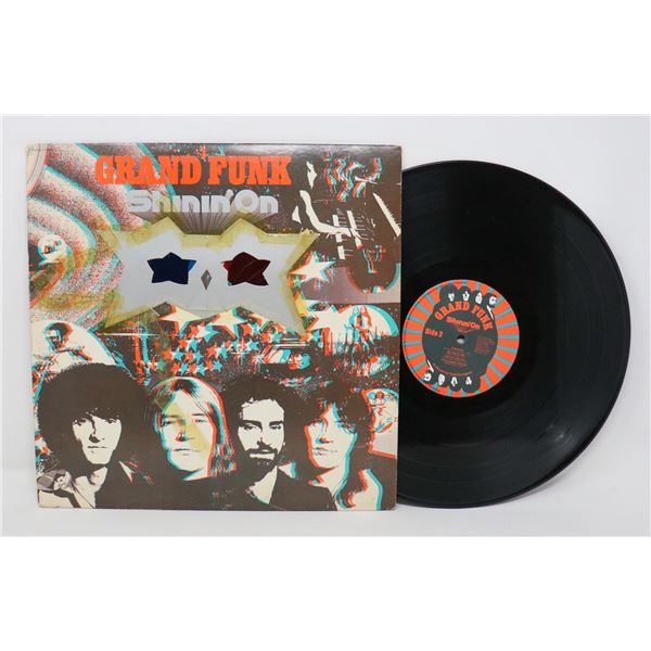 SHINI ' ON GRAND FUNK 3D COVER 1974 SWAE 11278