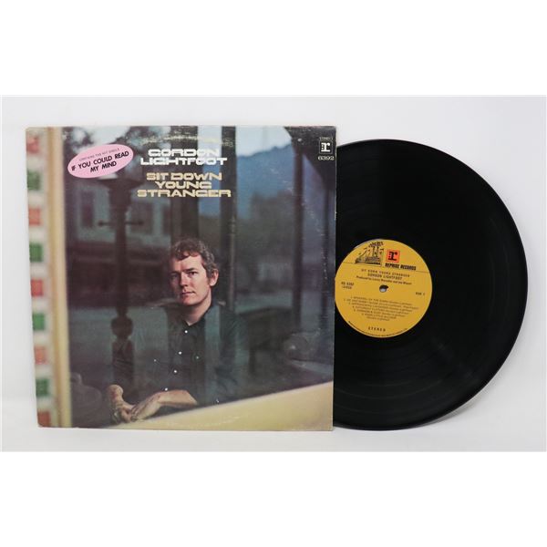 SIT DOWN YOUNG STRANGER GORDON LIGHTFOOT 1970 RS