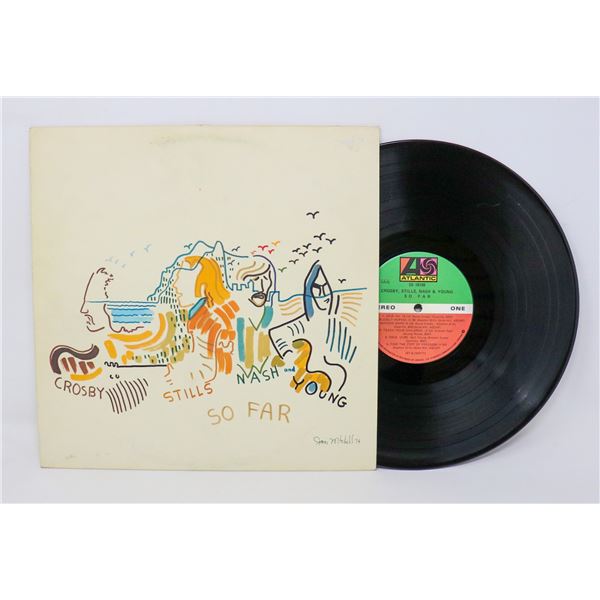 SO FAR CROSBY STILLS & NASH 1974 SD 18100