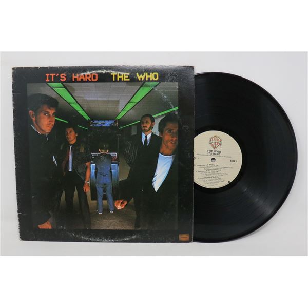 IT'S HARD THE WHO 11982 92 37311
