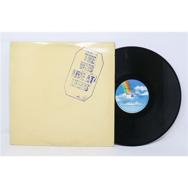 LIVE AT LEEDS THE WHO 1970 MCA 3023