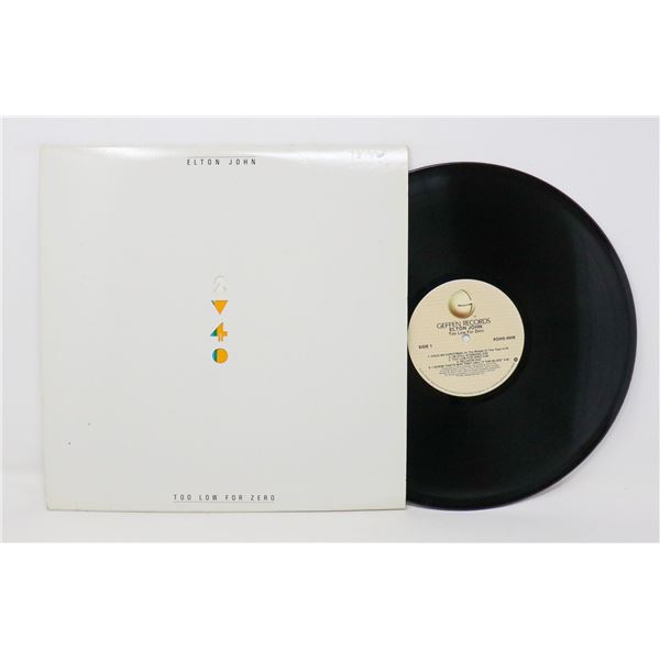 TOO LOW FOR ZERO ELTON JOHN 1983 XGHS 4006