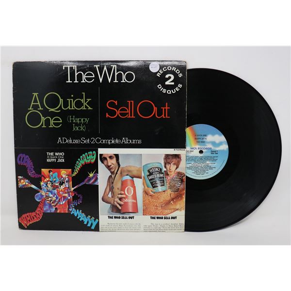 QUICK ONE / SELL OUT THE WHO MCA2 4067