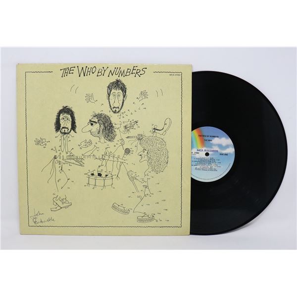 THE WHO BY NUMBERS 1975 MCA 37002