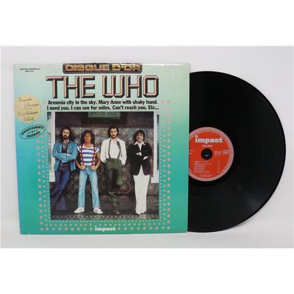 IMPACT THE WHO 1971 PARIS IMPORT 6886 551