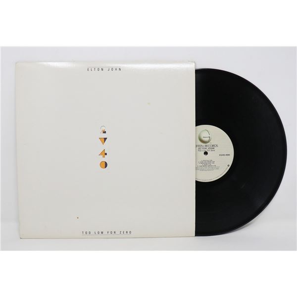 TOO LOW FOR ZERO ELTON JOHN 1983 XGHS 4006