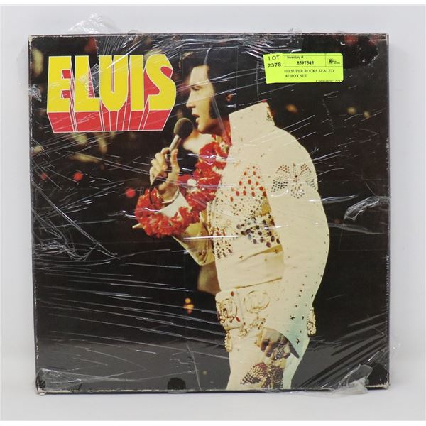 ELVIS 100 SUPER ROCKS SEALED FPL7 7287 BOX SET