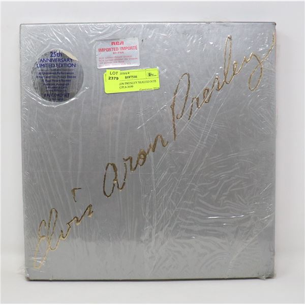 ELVIS ARON PRESLEY SEALED BOX SET 1980 CPL8-3699