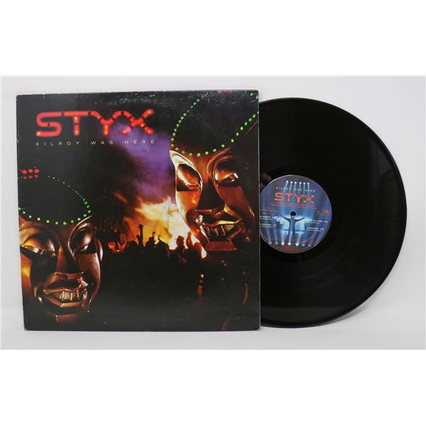 KILROY WAS HERE STYX 1983 SP 3734