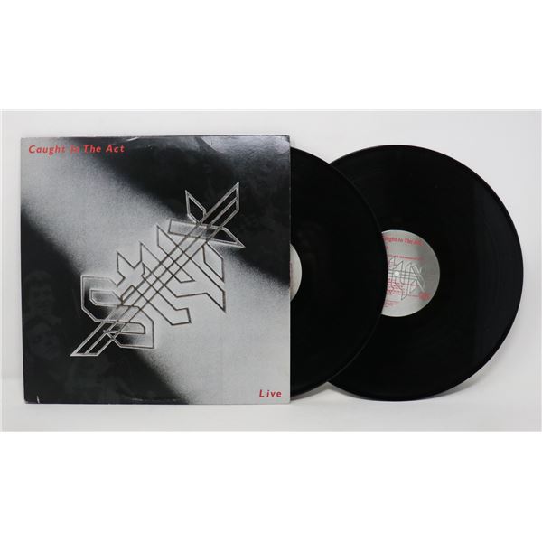 CAUGHT IN THE ACT STYX LIVE 1983 SP 6514