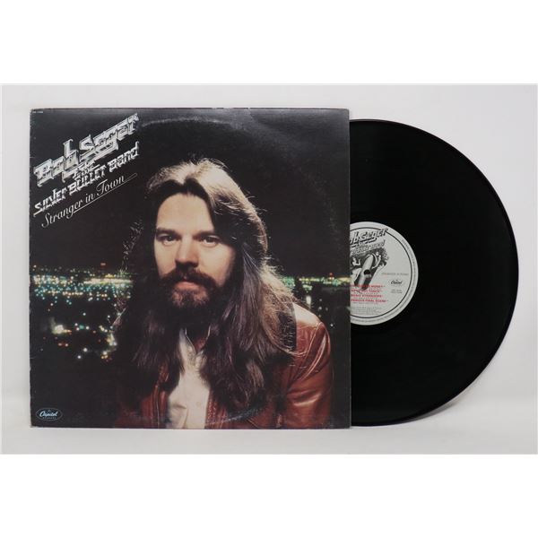 STRANGER IN TON BOB SEGER 1978 WITH POSTER SW