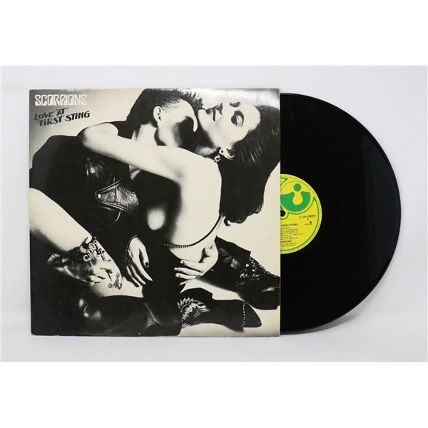 LOVE AT FIRST STING SCORPIONS 1984 LC 1305 1C 064