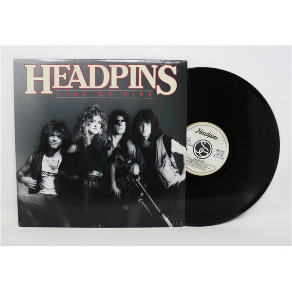 LINE OF FIRE HEADPINS 1983 SGR 1017