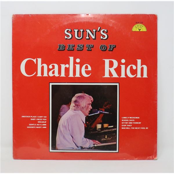 BEST OF CHARLIE RICH 1974 SUN 135 SEALED NEW