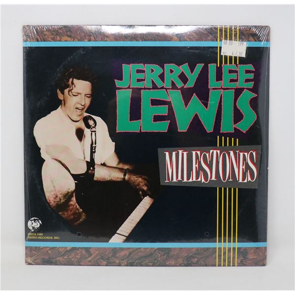 JERRY LEE LEWIS MILESTONES SEALED NEW 1985 RNDA
