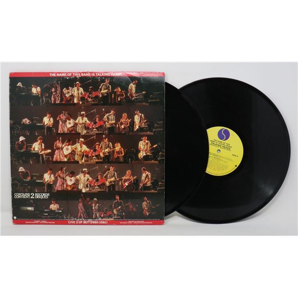 NAME OF THIS BAND IS TALKING HEADS 2SR 3590